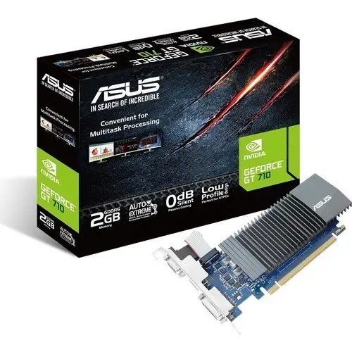 Asus GT710-SL-2GD5-BRK 2GB DDR5 64Bit DVI/HDMI Ekran Kartı