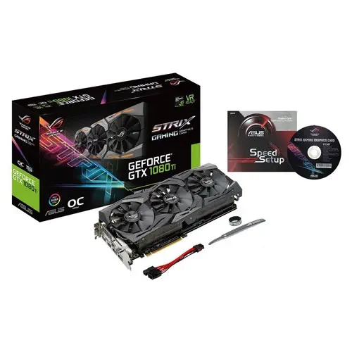 Asus Strix-GTX1080TI-O11G Gaming Ekran Kartı