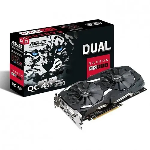 Asus Radeon RX 580 8G OC DUAL-RX580-O8G Gaming Ekran Kartı