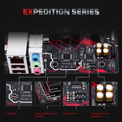 Asus Expedition EX-B360M-V3 Micro ATX Gaming Anakart 