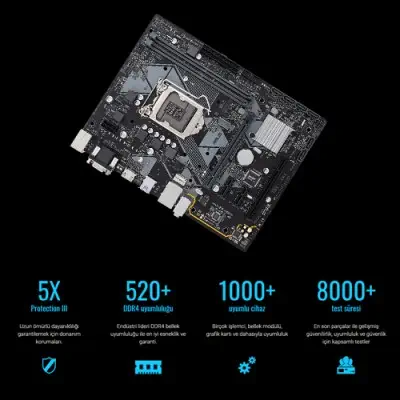 Asus Prime B360M-D Anakart