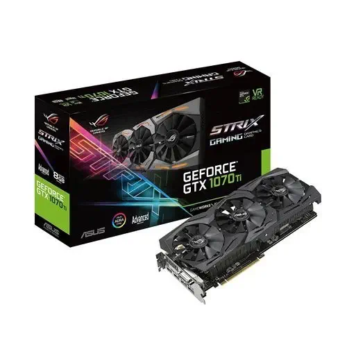 Asus Rog Strix Gaming GeForce GTX 1070 Ti 8GB GDDR5 256Bit Gaming