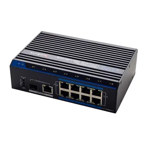 Surenix  ONSW-IMS8PP 8PORT 10/100 +1 SFP Switch 