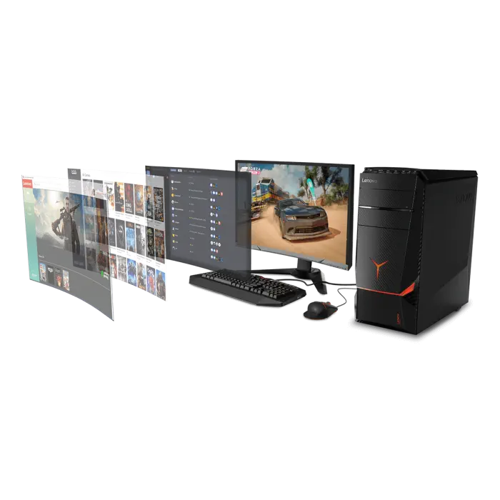 Lenovo 90H700BSTX Gaming Masaüstü Bilgisayar 