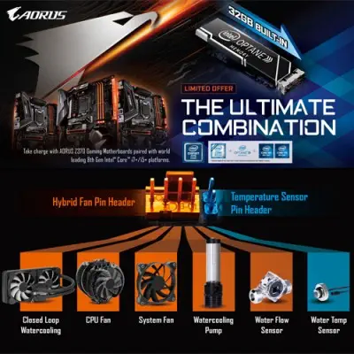 Gigabyte Z370 Aorus Gaming 7-OP Gaming(Oyuncu) Anakart