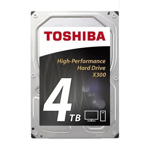 Toshiba X300 4TB 7200PRM 3.5″ 128MB Cache Sabit Disk HDWE140UZSVA