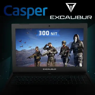 Casper Excalibur G650.7700-B160P Gaming Notebook