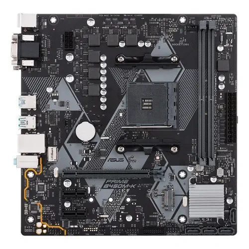 Asus Prime B450M-K mATX Gaming (Oyuncu) Anakart