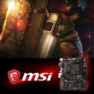 MSI A320M Grenade mATX Gaming (Oyuncu) Anakart