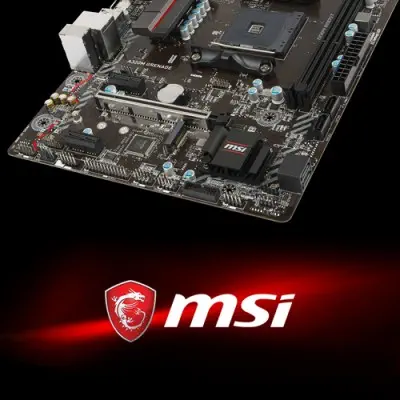 MSI A320M Grenade mATX Gaming (Oyuncu) Anakart