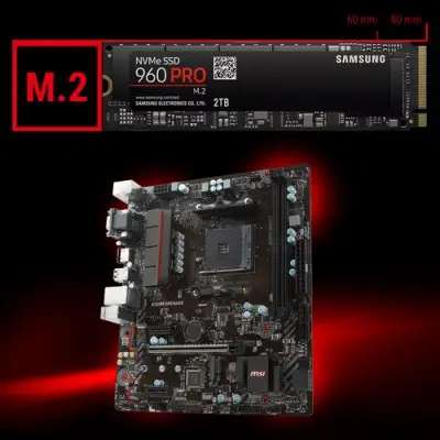 MSI A320M Grenade mATX Gaming (Oyuncu) Anakart