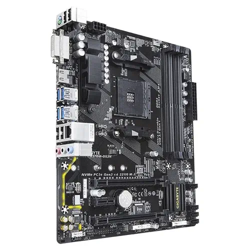 Gigabyte GA-AX370M-DS3H Micro ATX Gaming (Oyuncu) Anakart