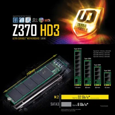 Gigabyte Z370 HD3 Gaming Anakart