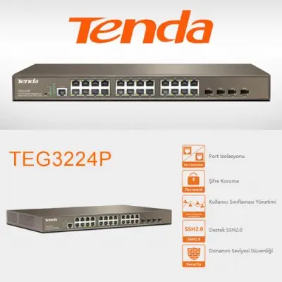 Tenda TEG3224P Switch 