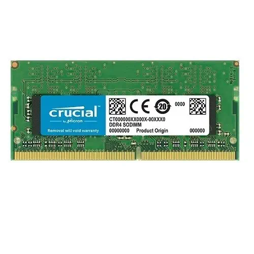 Crucial 8 GB DDR4 2400Mhz SODIMM Ram - CT8G4SFS824A 