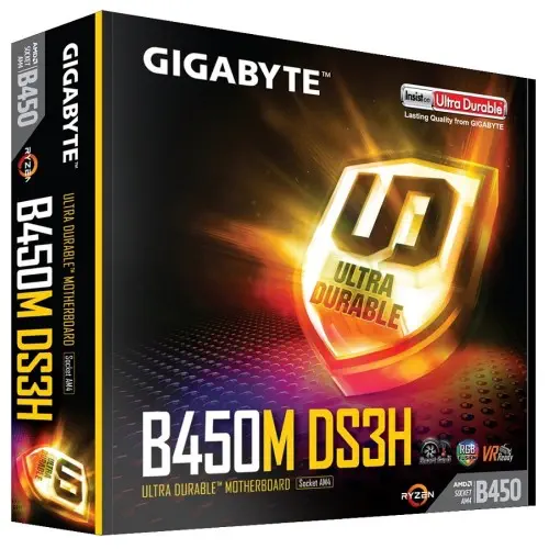 Gigabyte B450M DS3H Gaming Anakart