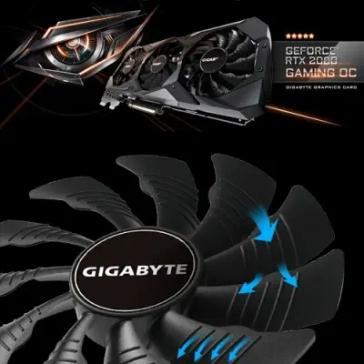 Gigabyte GV-N2080GAMING OC-8GC Gaming Ekran Kartı