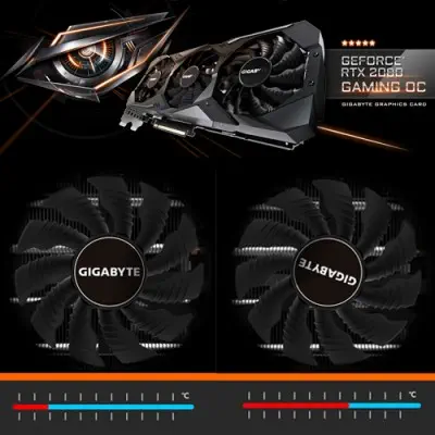 Gigabyte GV-N2080GAMING OC-8GC Gaming Ekran Kartı