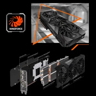 Gigabyte GV-N2080WF3OC-8GC Gaming Ekran Kartı