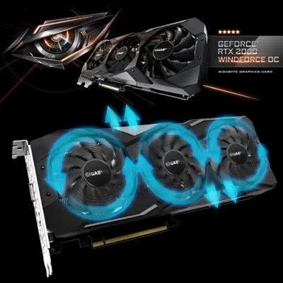 Gigabyte GV-N2080WF3OC-8GC Gaming Ekran Kartı
