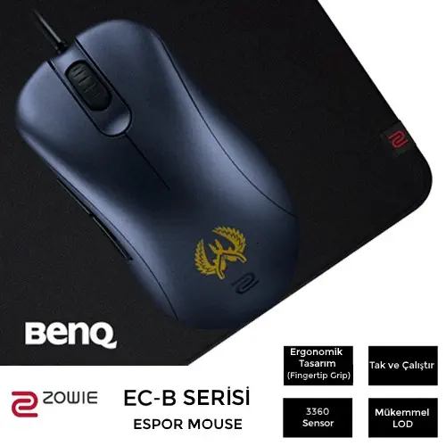 BenQ Zowie EC1-B CS:GO Gaming Oyuncu Mouse