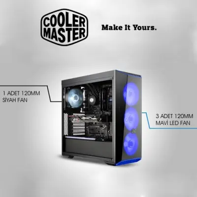 Cooler Master MasterBox Lite 5 MCW-L5S3-KWNA50 MidTower Kasa 