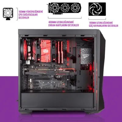 Cooler Master MasterBox K500L RC-MCB-K500L-KANA60-S00 Kasa 