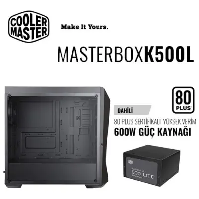 Cooler Master MasterBox K500L RC-MCB-K500L-KANA60-S00 Kasa 