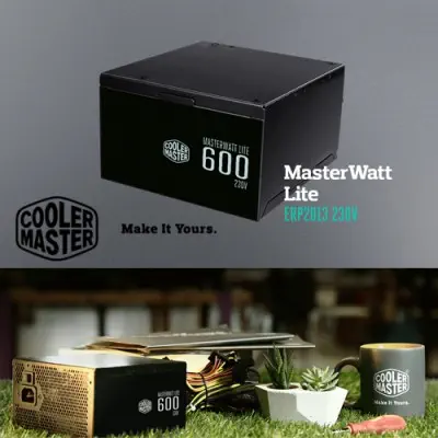Cooler Master MasterWatt Lite 600 MPX-6001-ACABW-EU PSU