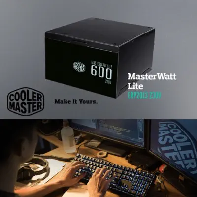Cooler Master MasterWatt Lite 600 MPX-6001-ACABW-EU PSU
