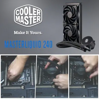 Cooler Master MasterLiquid 240 MLX-D24M-A20PW-R1 Sıvı Soğutma