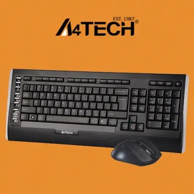 A4 Tech 9300F Klavye & Mouse Set