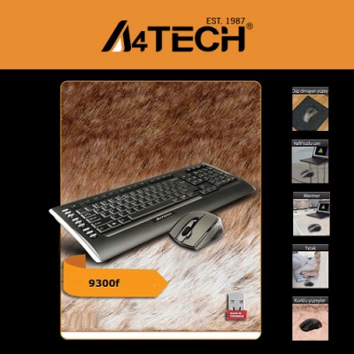 A4 Tech 9300F Klavye & Mouse Set