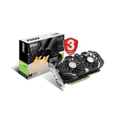 MSI GeForce GTX 1060 3GT 3GB GDDR5 192Bit DX12 Ekran Kartı