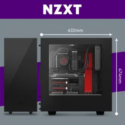 NZXT S340 CA-S340MB-GB Kasa