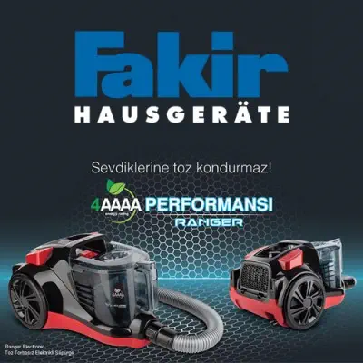 Fakir Ranger Electronic Elektrikli Süpürge