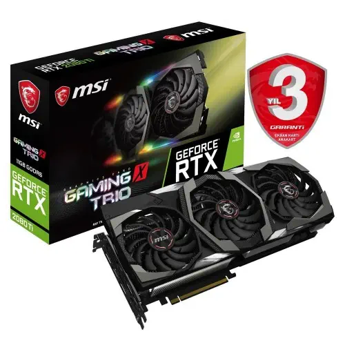 Msi GeForce RTX 2080 Gaming X 8GB TRIO Ekran Kartı