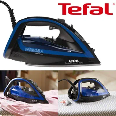 Tefal Turbo Pro FV5648 Kireç Avcısı Buharlı Ütü