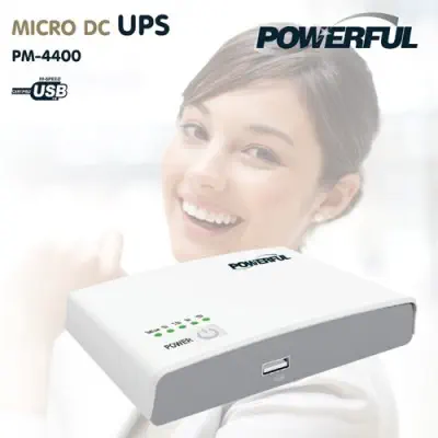 Powerful PM-4400 Micro DC UPS