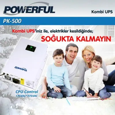Powerful PK-500 Kombi UPS