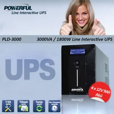 Powerful PLD-3000 3 kVA UPS