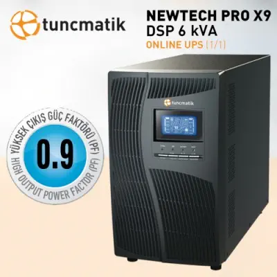 Tunçmatik TSK5111 Newtech Pro X9 DSP 6 kVA UPS