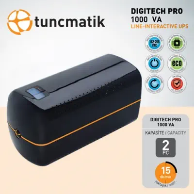 Tunçmatik TSK1579 Digitech Pro 1000 VA UPS