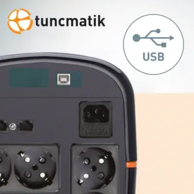 Tunçmatik TSK1579 Digitech Pro 1000 VA UPS
