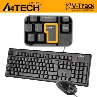 A4 Tech KM-72620D Klavye & Mouse Set