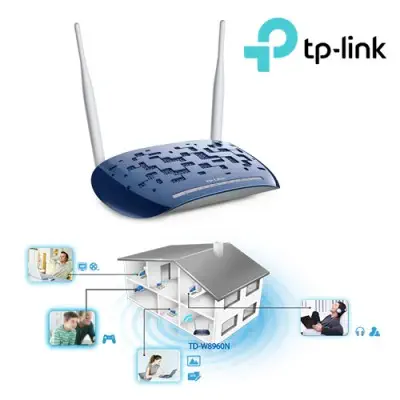 Tp-Link TD-W8960N Modem Router