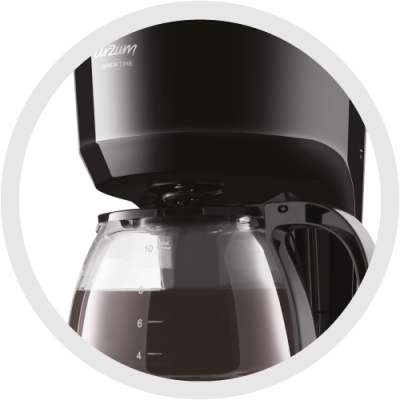 Arzum AR3046 Brewtime Filtre Kahve Makinesi Siyah