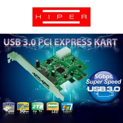 Hiper UH300P PCI-E Kart