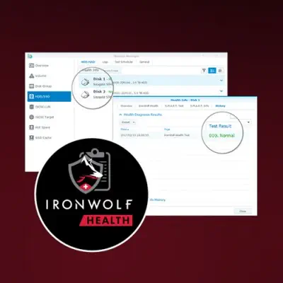 Seagate IronWolf ST4000VN008 NAS Hard Disk