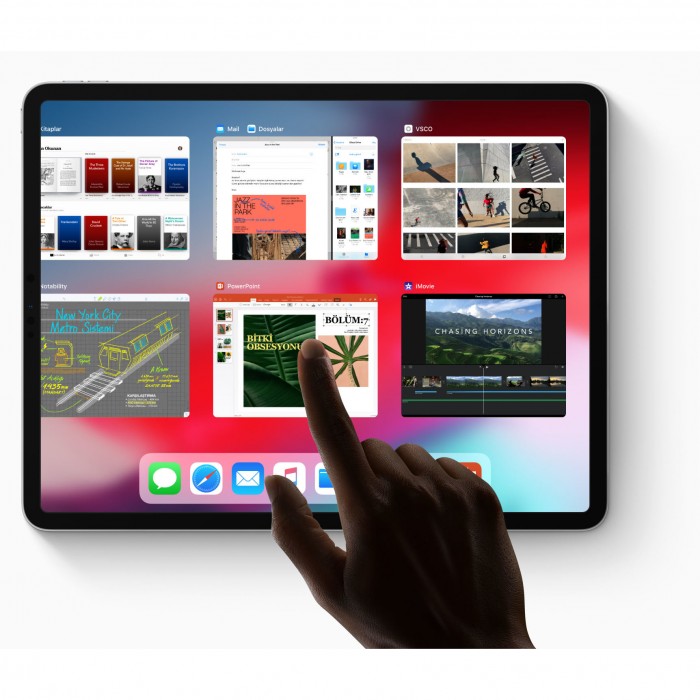 Apple iPad Pro 2018 64GB Wi-Fi + Cellular 12.9″ Gümüş MTHP2TU/A Tablet